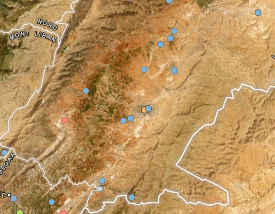 Airstrikes reportedly hit a hospital in Baalbek