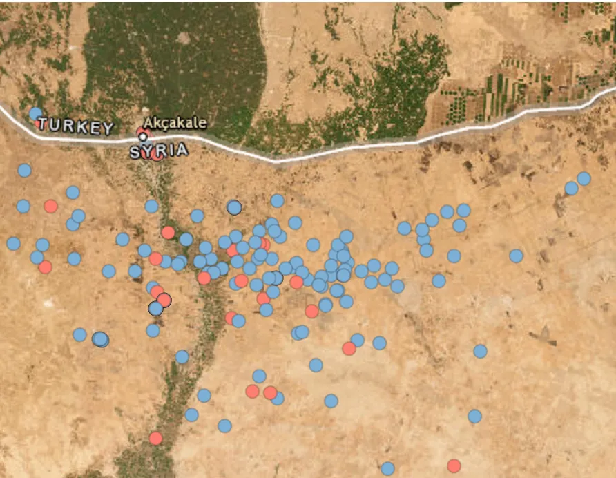 Rockets fired on the Tel Abyad area