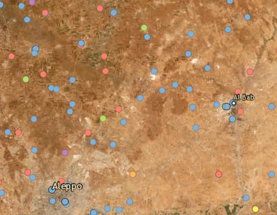 Artillery fire hits Halysah