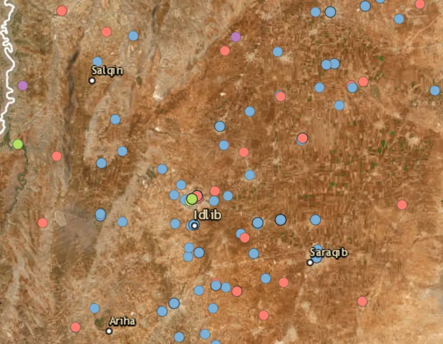 Regime shelling reported in Idlib and Aleppo