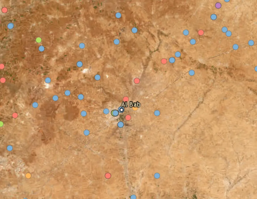 Missile targets Al-Bab