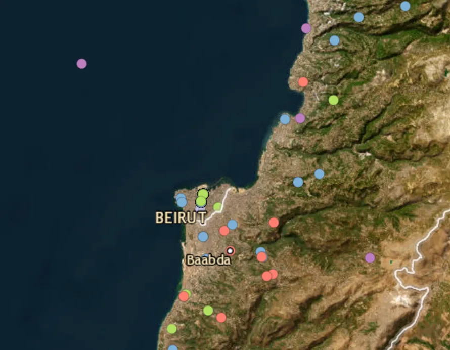 Airstrikes reported in Beirut