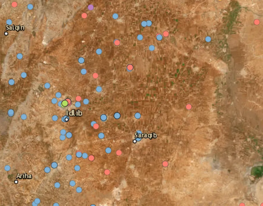 Syrian Army strikes Hay'at Tahrir al-Sham (HTS) rebels  in northeastern Syria