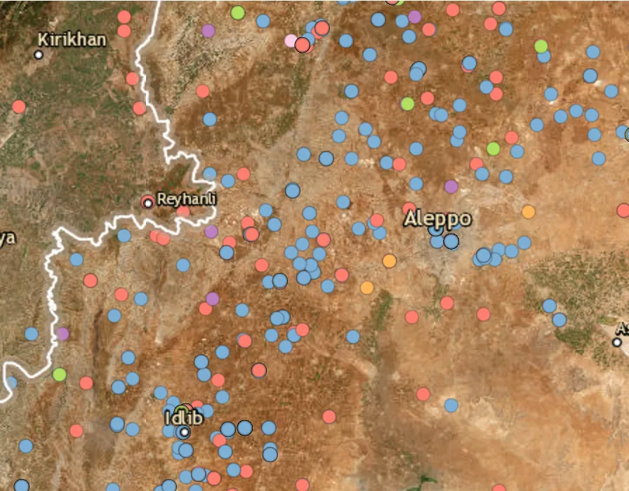 Russian and regime airstrikes reported in Idlib and Aleppo