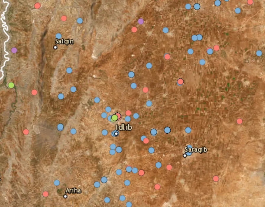 Russian airstrikes target Idlib