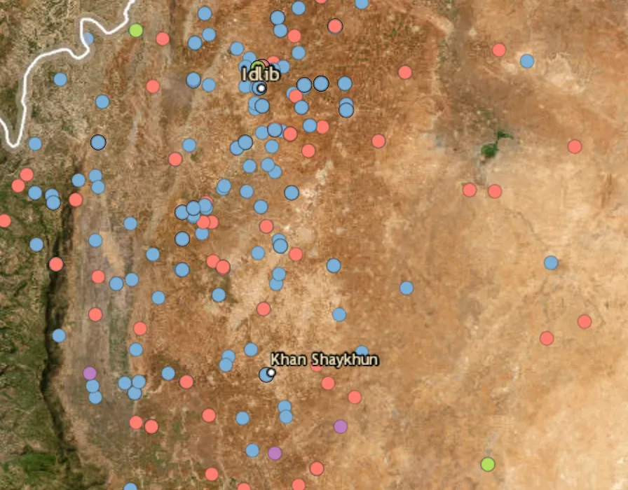 Russian strikes hit the Marae area