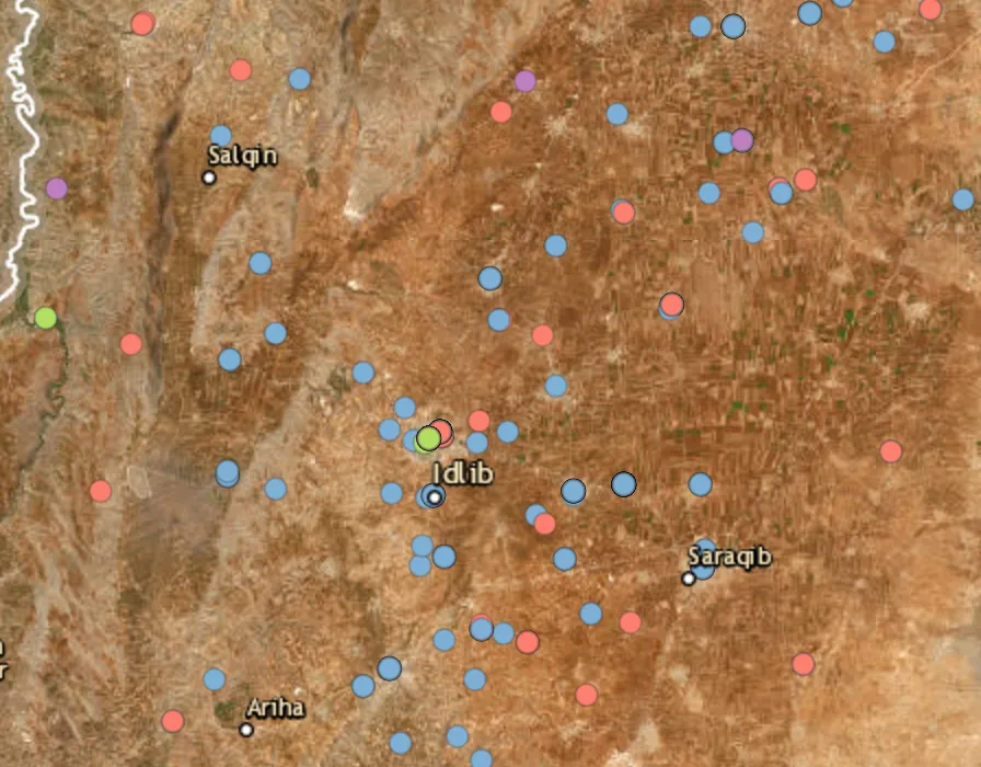 Airstrikes hit Idlib and Aleppo