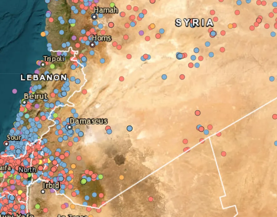 Israel hits chemical weapons sites and rockets in Syria