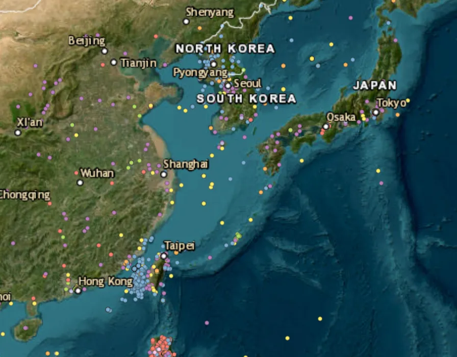 China conducts readiness exercises near Taiwan, Japan, and in the East and South China Seas