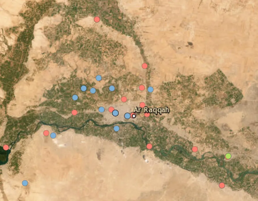 Clashes reported in Al-Raqqah