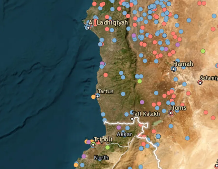 Israeli airstrikes target Latakia and Tartus provinces