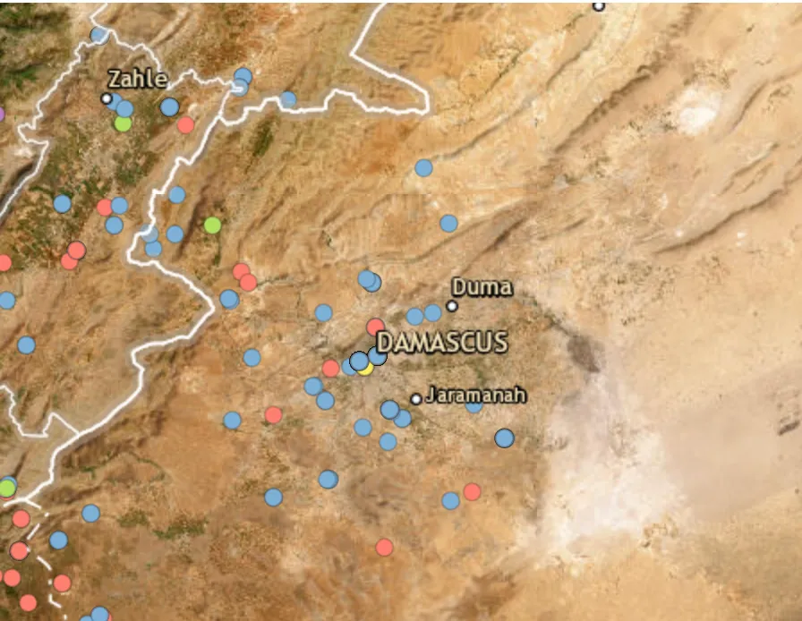 Israeli strikes reported in Syria