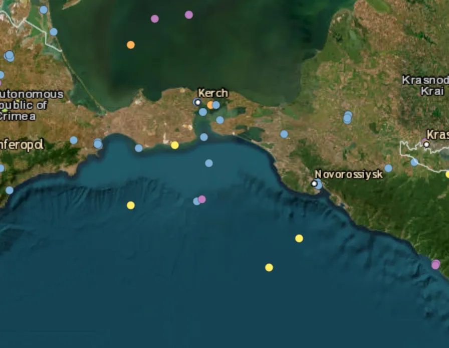 Russian oil tankers damaged in the Black Sea