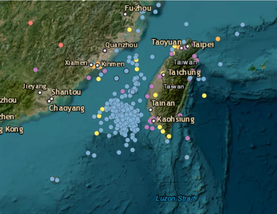 Ten Chinese military aircraft and seven naval vessels tracked around Taiwan