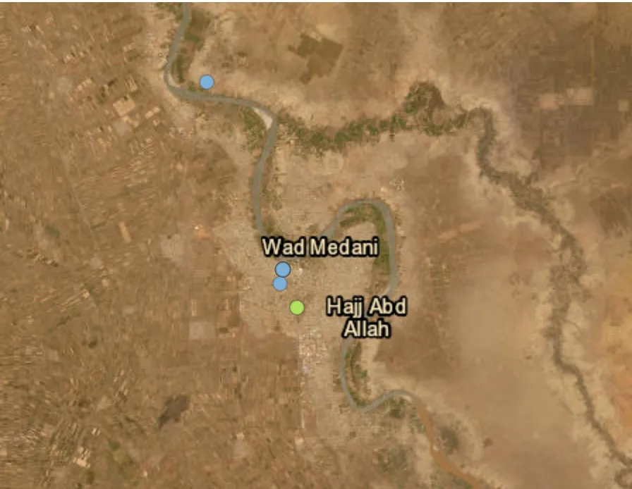 Sudanese airstrike kills nine people in Wad Madani