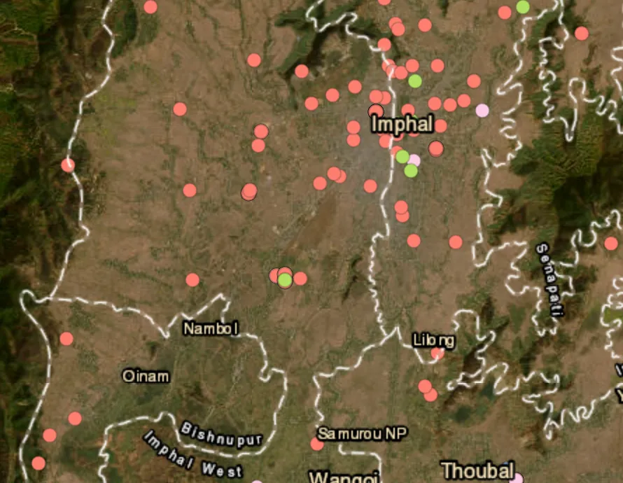 Arms cache recovered in Manipur