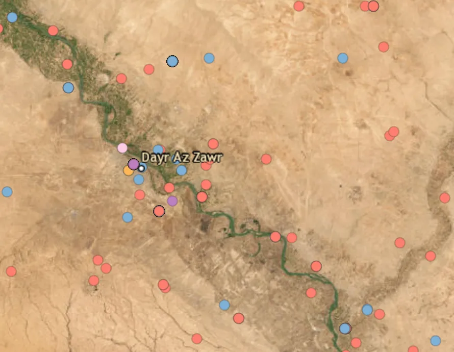 ISIS targets a checkpoint in Deir Ezzor