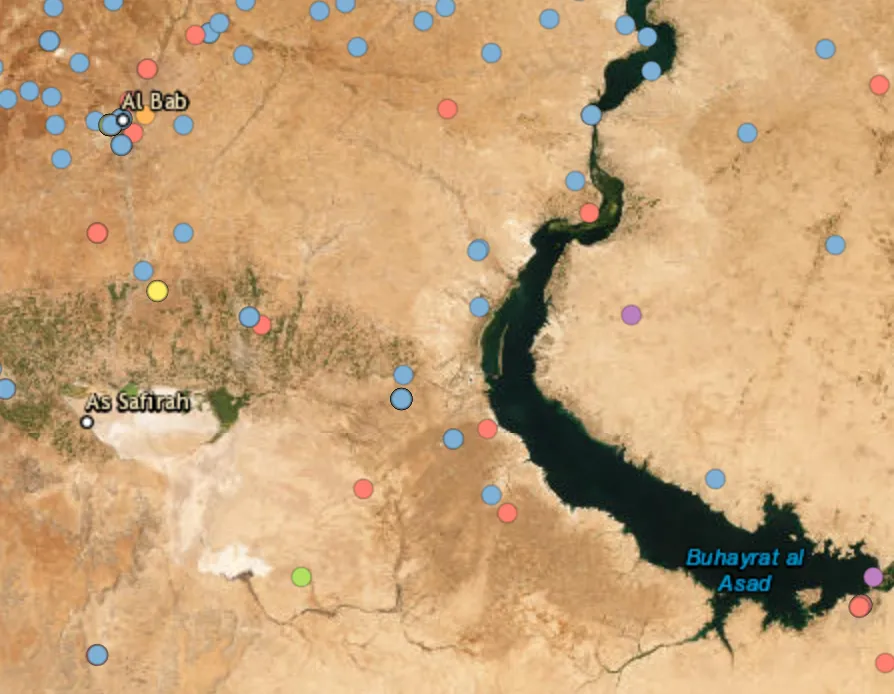 Clashes continue in the Manbij area