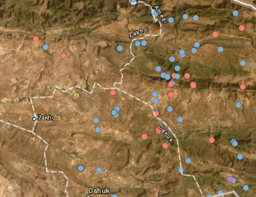 Turkish forces shell several locations in Duhok Province