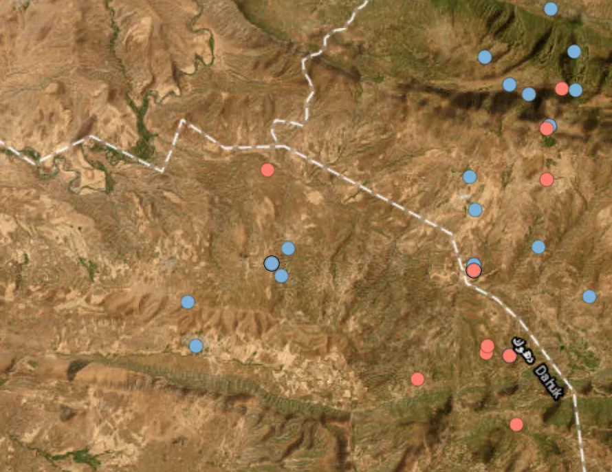 Turkish forces shell PKK targets north of Duhok