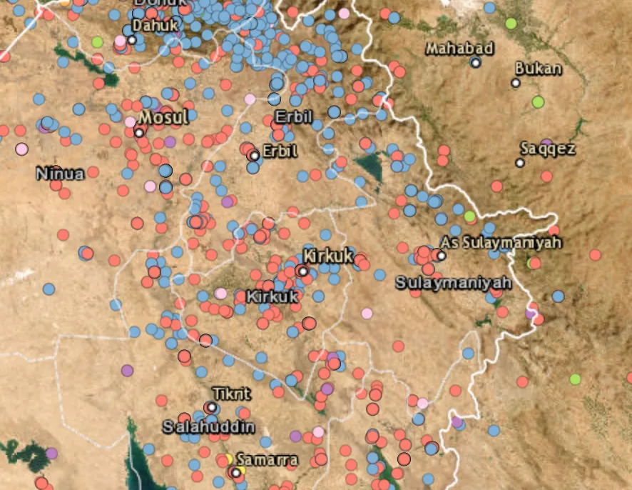 Iraqi forces conduct operations against ISIS terrorist hideouts in Wadi al-Shay