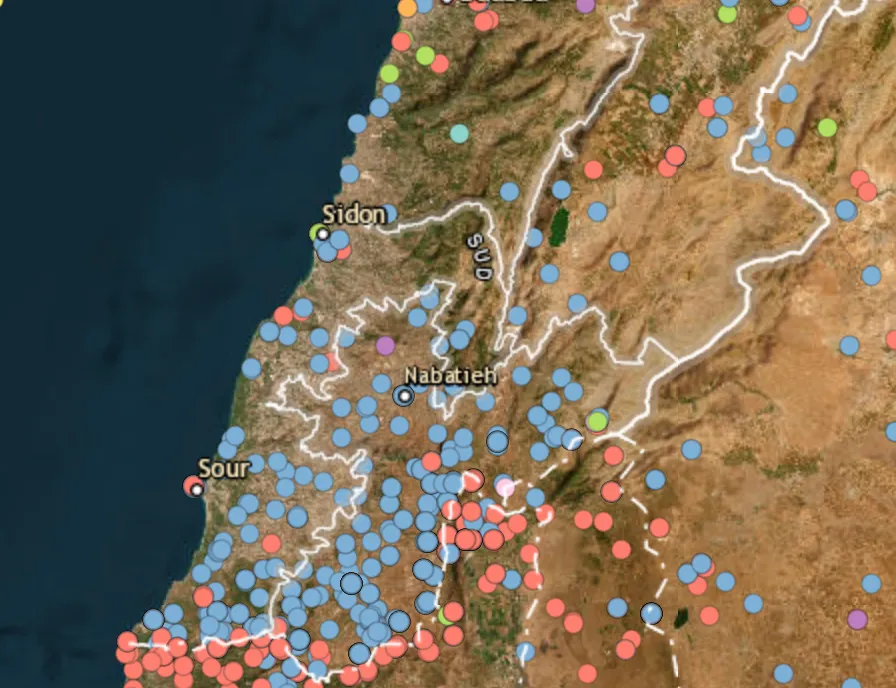 Airstrikes Hezbollah rocket positions in southern Lebanon