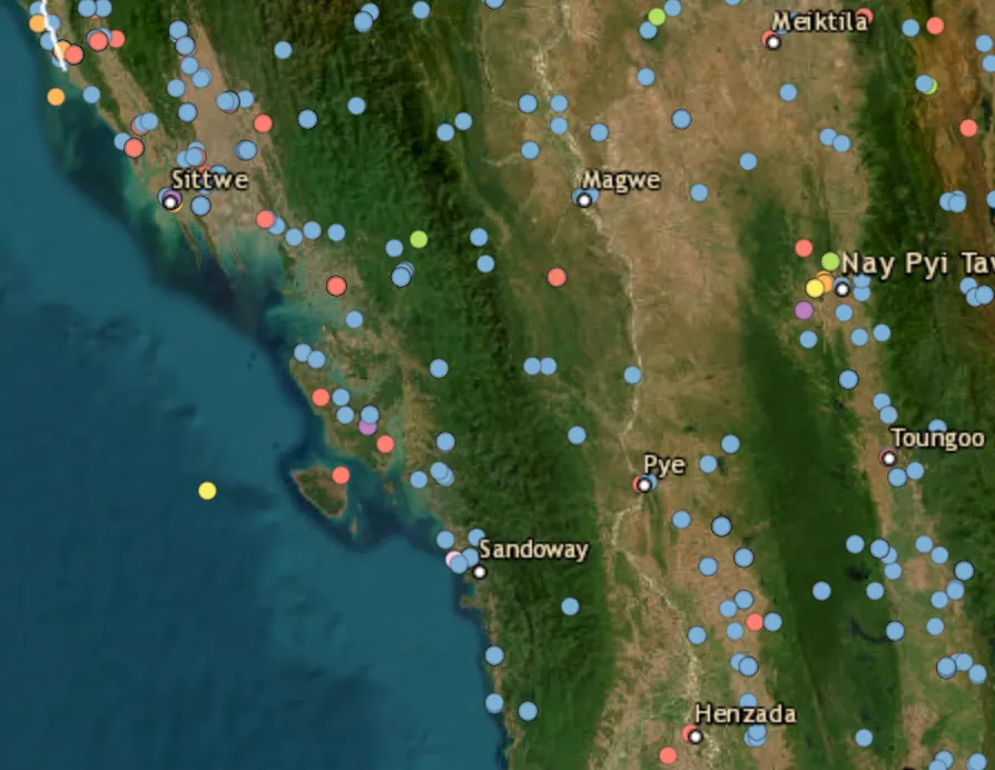 Junta airstrike hits Kan Htaung Gyi