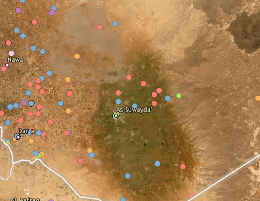 Old landmine explodes in Al-Suwaidaa