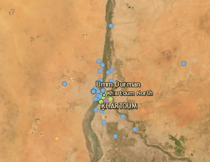 RSF shelling killed four people and wounded 43 others in Omdurman