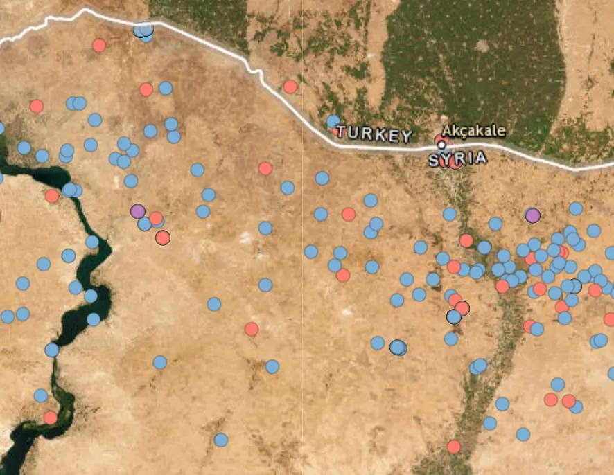 Turkish artillery attacks target villages in northern Syria