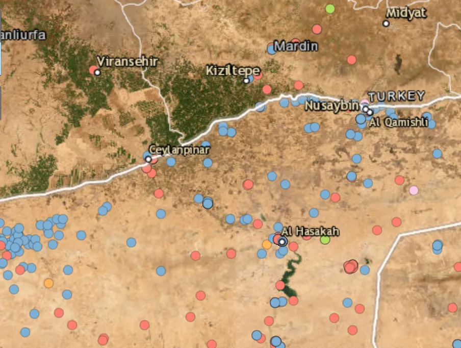 Turkish forces open fire in Al-Hasakah