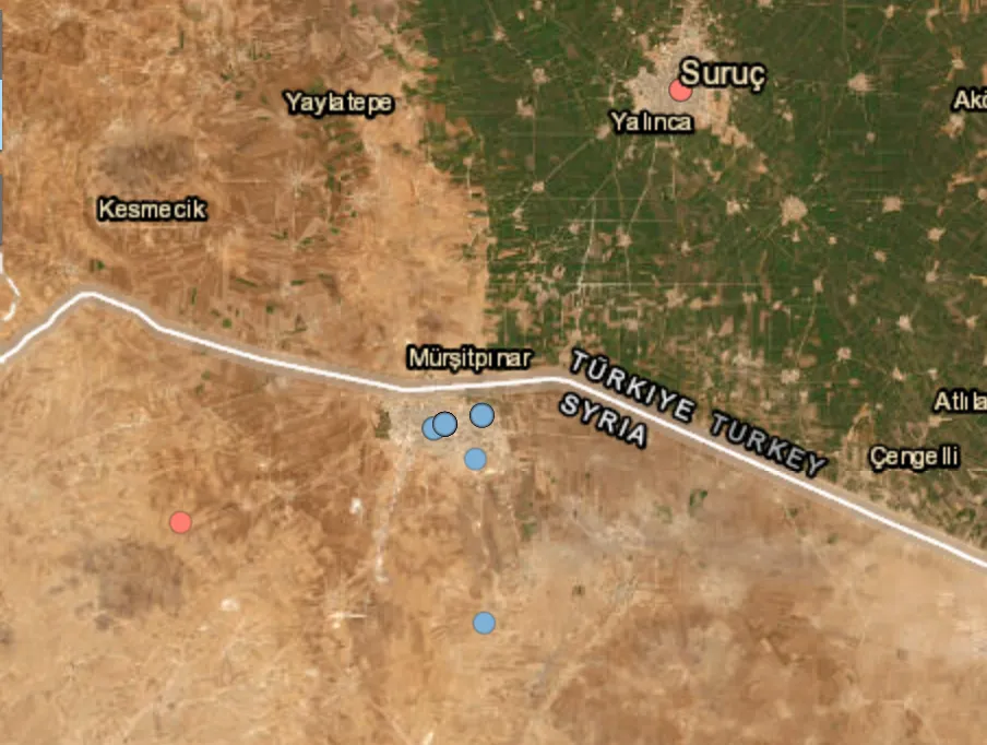 Turkish attacks continue in the Kobane area