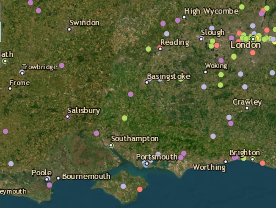 Farmers protest across the UK