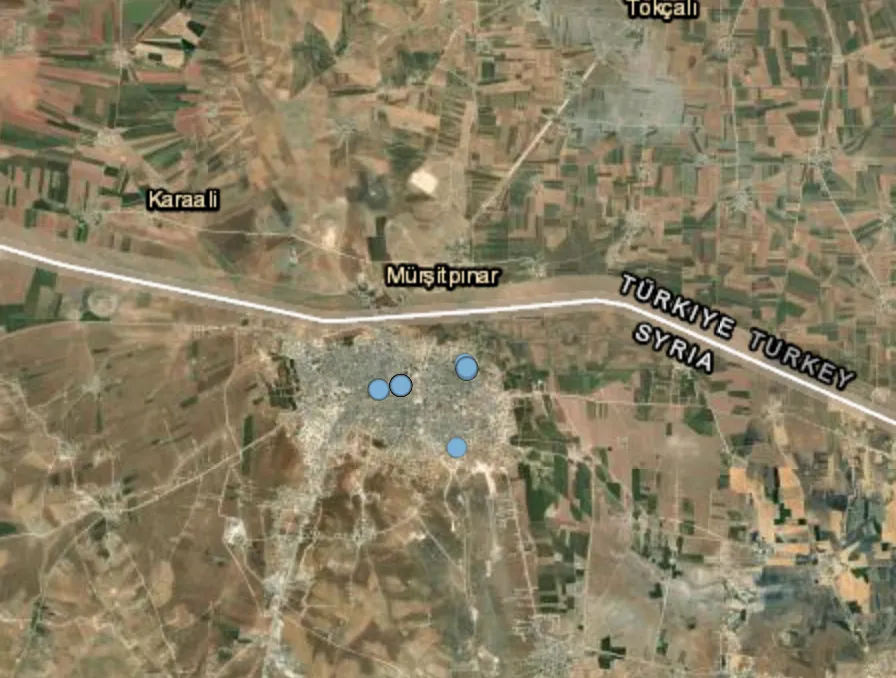 Civilians wounded in the Kobane area