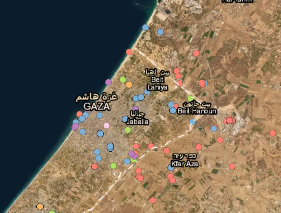 Casualties reported in northern Gaza