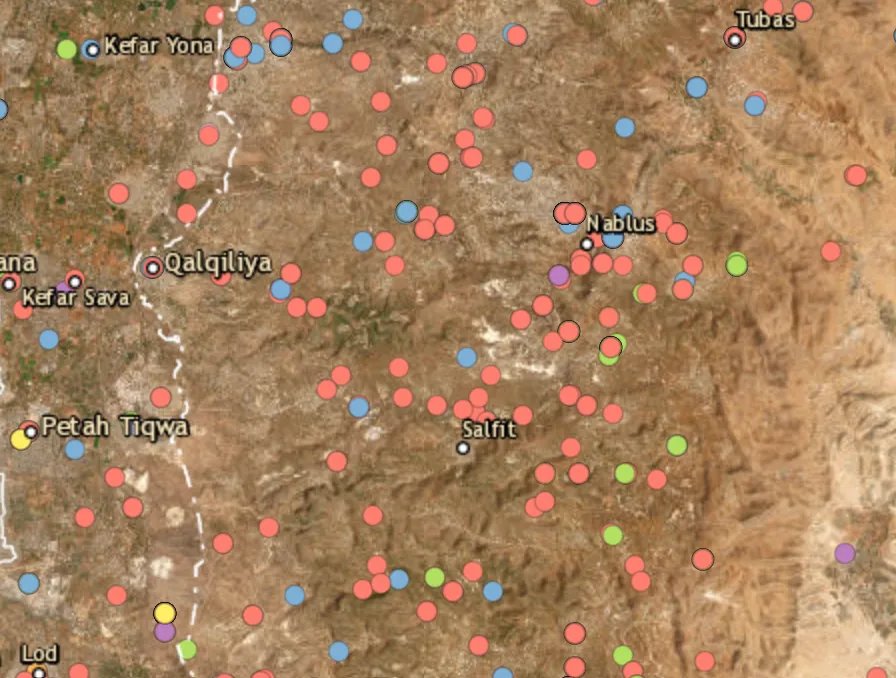 Rock-throwing attack reported near Ariel