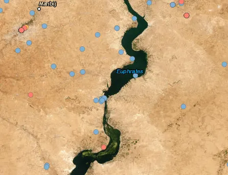 Drone strikes reported in Manbij