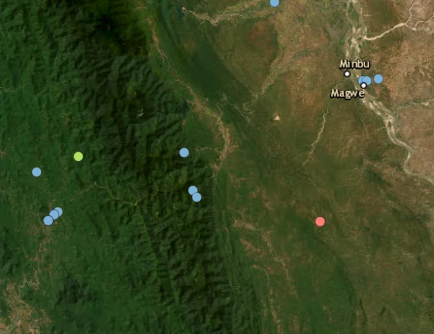 Arakan Army (AA)  insurgents assault junta outposts in Magwe Region