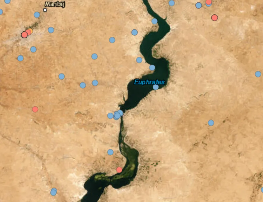 Clashes continue in the Manbij area