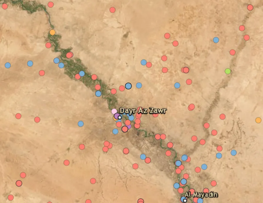 Remnant landmine explodes in the Deir Ezzor desert