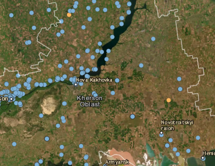 Civilian casualties rising in the Kherson region