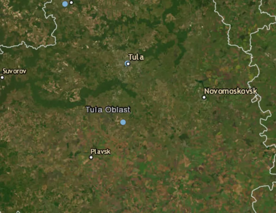 Oil depot hit in the Tula region