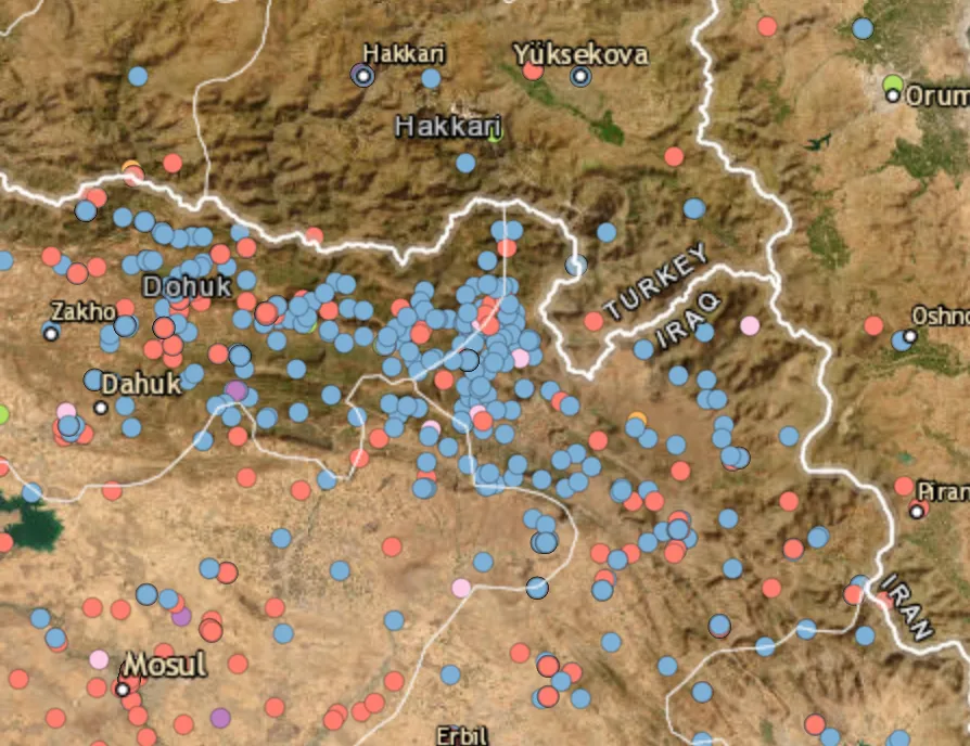 Turkish forces seize PKK weapons cache in northern Iraq