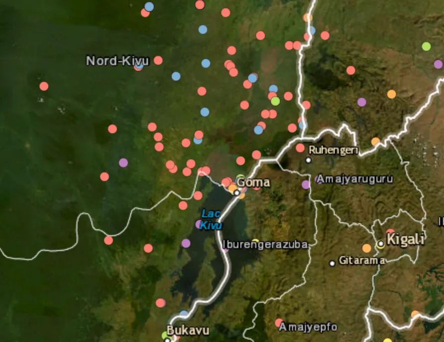 M23 rebels capture the town of Minova