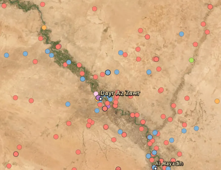 Checkpoints come under attack in Deir Ezzor