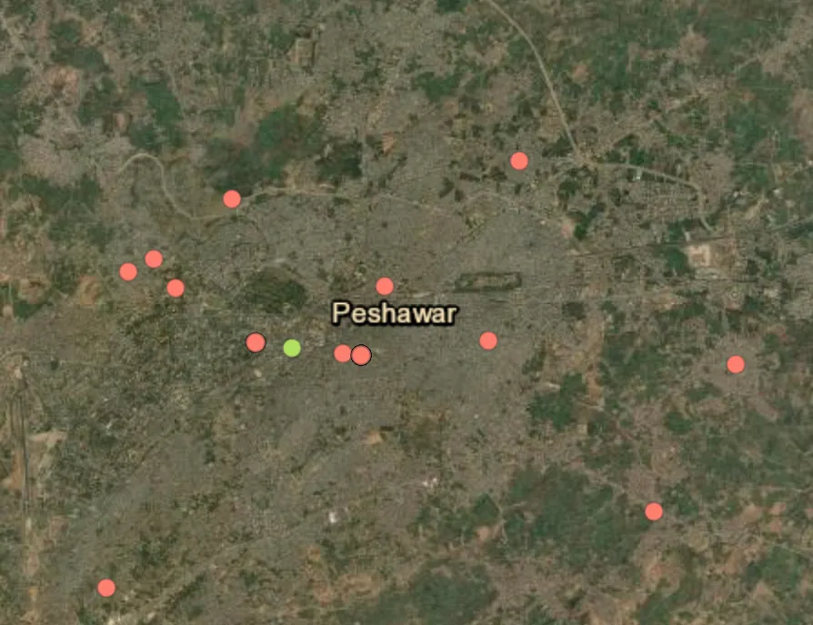 Grenade attack injures two policemen in Peshawar