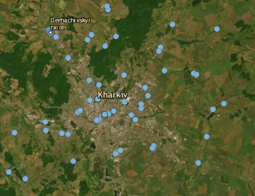 Russian strikes reported on Kharkiv