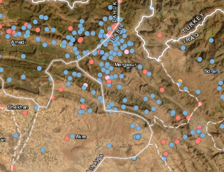 Turkish artillery strike kills two people in northern Duhok