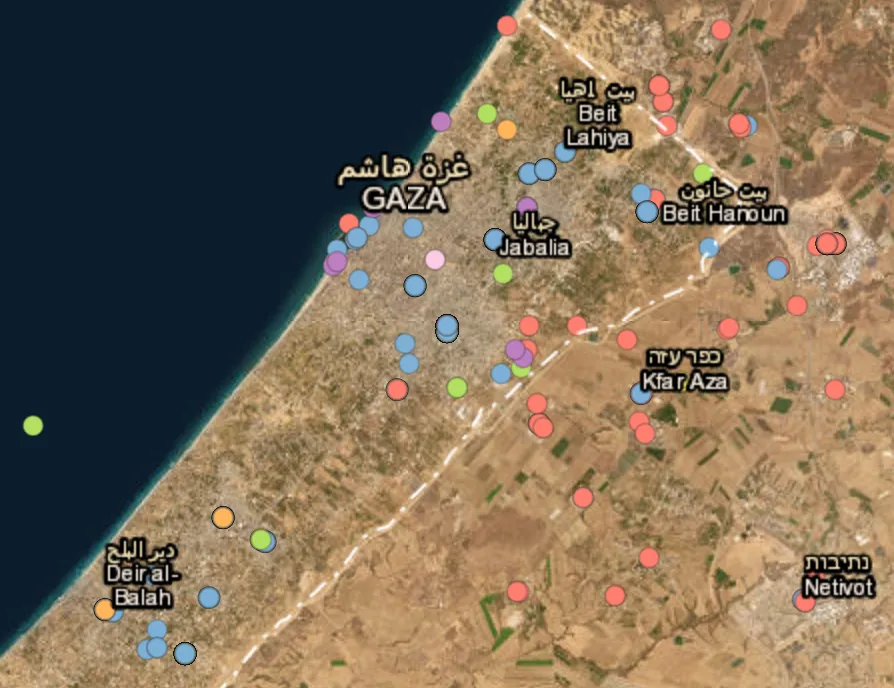 Displaced Palestinians begin return to northern Gaza