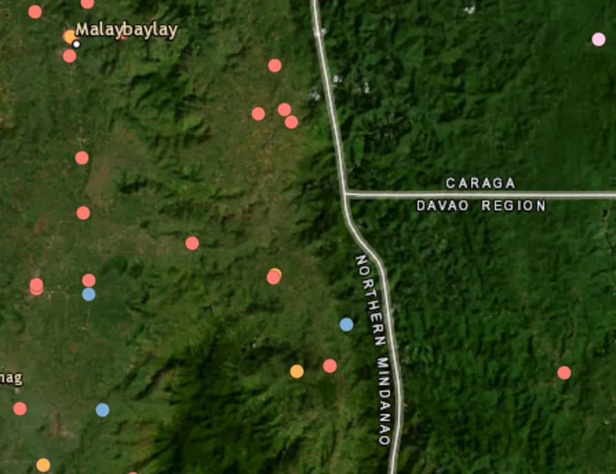 87 NPA insurgents surrender in Bukidnon